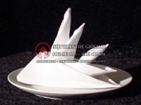 Hướng dẫn cách gấp khăn ăn, khăn napkin hình chim công