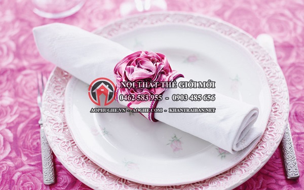 19 mẫu khăn Napkin nhà hàng sang trọng  đẹp nhất