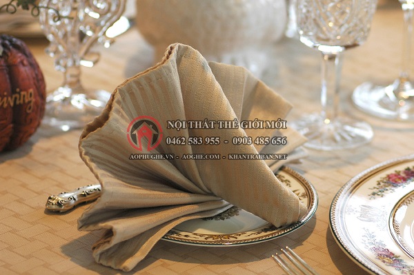 19 mẫu khăn Napkin nhà hàng sang trọng  đẹp nhất