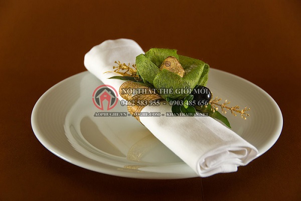 19 mẫu khăn Napkin nhà hàng sang trọng  đẹp nhất