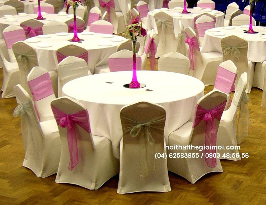 Phủ ghế nhà hàng giá rẻ