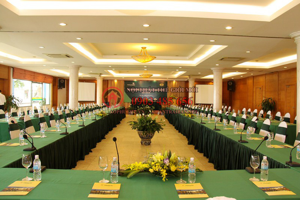Áo bọc ghế hội nghị, nhà hàng