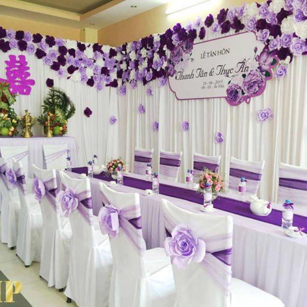 áo ghế tiệc cưới