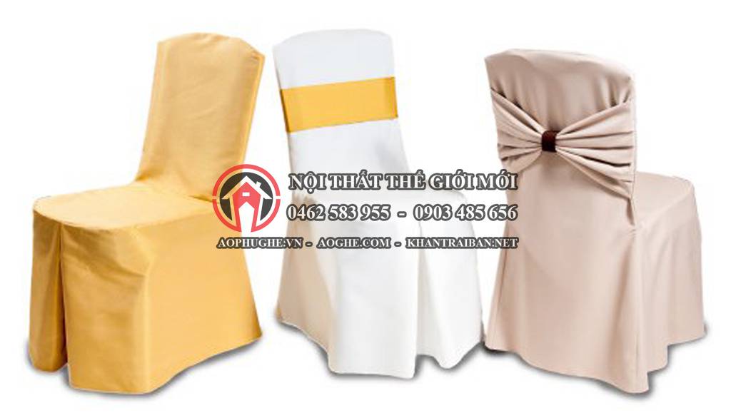 áo phủ ghế hội thảo