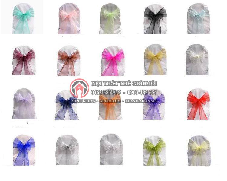 Bộ sưu tập nơ áo ghế đẹp nhất tại New World