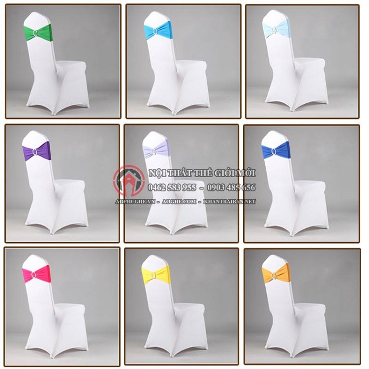 Bộ sưu tập nơ áo ghế đẹp nhất tại New World