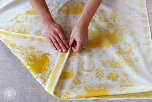 Địa chỉ may gia công khăn napkin cưới hỏi - hà nội